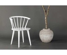 Venture Design Valgomasis kėdė, Bobby 2 vnt., 53x55x76 cm, Balta