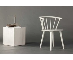 Venture Design Valgomasis kėdė, Bobby 2 vnt., 53x55x76 cm, šviesiai pilka