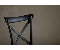 Venture Design Valgomasis kėdė, Crosett, 55x52x90 cm, juoda