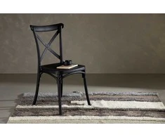 Venture Design Valgomasis kėdė, Crosett, 55x52x90 cm, juoda