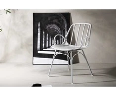 Venture Design Valgomasis kėdė, Dyrön, 59x55x81 cm, šviesiai pilka