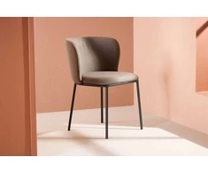 Venture Design Valgomasis kėdė, Edina, 56x58x76 cm, Ruda