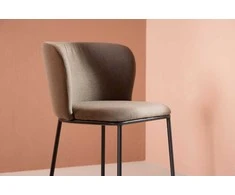 Venture Design Valgomasis kėdė, Edina, 56x58x76 cm, Ruda