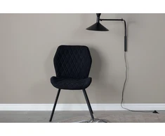 Venture Design Valgomasis kėdė, Gemma 2 vnt., 63x50x90 cm, Juoda