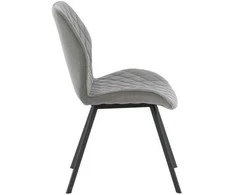 Venture Design Valgomasis kėdė, Gemma, 2 vnt., 63x50x90 cm, Pilka