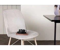 Venture Design Valgomasis kėdė, kasdieniniam naudojimui, 58x47x90 cm, pilka