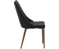 Venture Design Valgomasis kėdė, Leone 2 vnt., 50x46.5x91 cm, Juoda