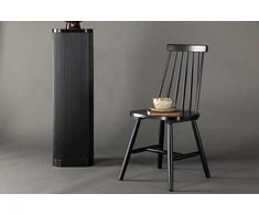 Venture Design Valgomasis kėdė, Lönneberga, 50x43x88 cm, Juoda