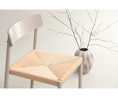 Venture Design Valgomasis kėdė, Malmön, 54x51.5x79 cm, kreminė spalva