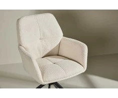Venture Design Valgomasis kėdė, Manchi, 2 vnt., 62x59.5x90 cm, Balta