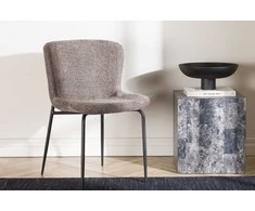 Venture Design Valgomasis kėdė, Modesto 2 vnt., 54x48x79.5 cm, Tamsiai pilka