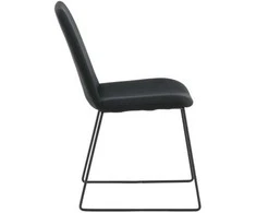 Venture Design Valgomasis kėdė, Muce, 63x43x84 cm, Juoda