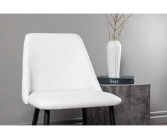 Venture Design Valgomasis kėdė, Nakties serija 2 vnt., 56x49x87 cm, Balta