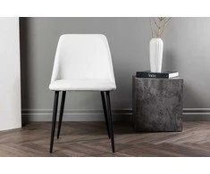 Venture Design Valgomasis kėdė, Nakties serija 2 vnt., 56x49x87 cm, Balta