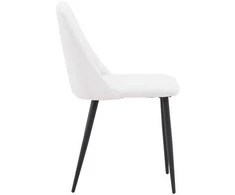 Venture Design Valgomasis kėdė, Nakties serija 2 vnt., 56x49x87 cm, Balta