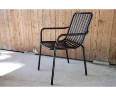 Venture Design Valgomasis kėdė, Pekingas, 2 vnt., 64x57x85 cm, Juoda