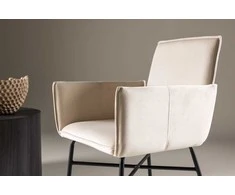 Venture Design Valgomasis kėdė, Petra, 59x56x86 cm, Beždžionės spalva