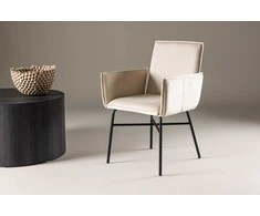 Venture Design Valgomasis kėdė, Petra, 59x56x86 cm, Beždžionės spalva