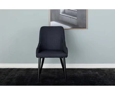 Venture Design Valgomasis kėdė, Plaza, 58x49x86 cm, Juoda
