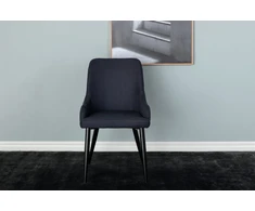 Venture Design Valgomasis kėdė, Plaza, 58x49x86 cm, Juoda