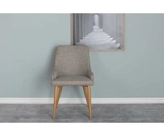 Venture Design Valgomasis kėdė, Plaza Matstol 2 vnt., 85x50 cm, Pilka