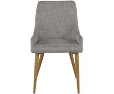 Venture Design Valgomasis kėdė, Plaza Matstol 2 vnt., 85x50 cm, Pilka
