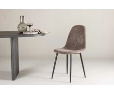 Venture Design Valgomasis kėdė, Polar 2 vnt., 53x88x46 cm, Pilka