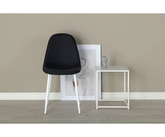 Venture Design Valgomasis kėdė, Polar 2 vnt., 53x88x46 cm, Juoda