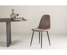 Venture Design Valgomasis kėdė, Polar 2 vnt., 53x88x46 cm, Pilka