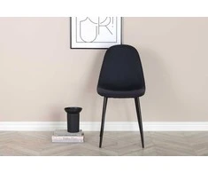Venture Design Valgomasis kėdė, Polar 2 vnt., 53x88x46 cm, Juoda