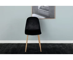 Venture Design Valgomasis kėdė, Polar, 53x88x46 cm, Juoda