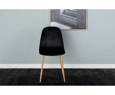 Venture Design Valgomasis kėdė, Polar, 53x88x46 cm, Juoda