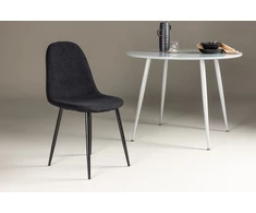 Venture Design Valgomasis kėdė, Polar, 53x88x46 cm, Juoda
