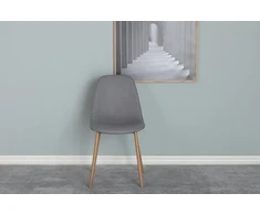 Venture Design Valgomasis kėdė, Polar Matstol 2 vnt., 53x88x46 cm, Pilka