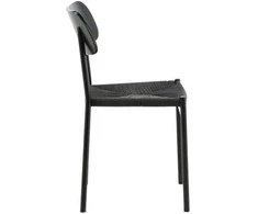 Venture Design Valgomasis kėdė, Polly, 52x45x81 cm, Juoda