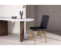 Venture Design Valgomasis kėdė, Šiandien, 56x44x90 cm, Juoda