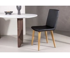 Venture Design Valgomasis kėdė, Šiandien, 56x44x90 cm, Juoda