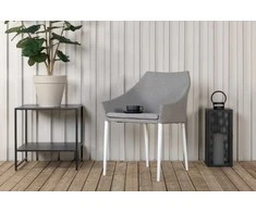 Venture Design Valgomasis kėdė, Spoga, 62x60x81 cm, Pilka