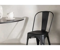 Venture Design Valgomasis kėdė, Tempe 4 vnt., 53x45x85 cm, Juoda