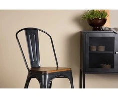 Venture Design Valgomasis kėdė, Tempe, 51x36x85 cm, Riešutas