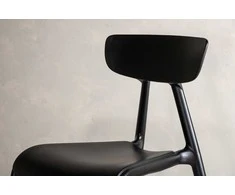 Venture Design Valgomasis kėdė, Ursholmen 2 vnt., 54x49x79.5 cm, Juoda