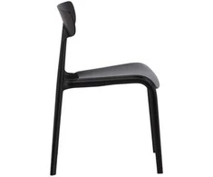 Venture Design Valgomasis kėdė, Ursholmen 2 vnt., 54x49x79.5 cm, Juoda