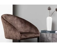 Venture Design Valgomasis kėdė, vakaro 2 paketai, 65x56x82 cm, tamsiai ruda