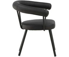 Venture Design Valgomasis kėdė, Västerås x Josefin Lustig, 60x68x73 cm, Juoda