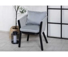 Venture Design Valgomasis kėdė, Virya, 62.5x60x73 cm, Juoda