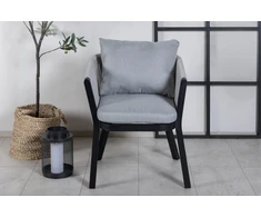 Venture Design Valgomasis kėdė, Virya, 62.5x60x73 cm, Juoda