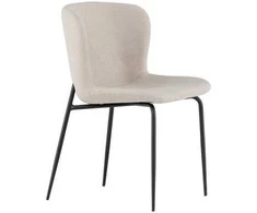 Venture Design Valgomojo kėdė, Modesto 2 vnt., 54x48x79.5 cm, kreminė spalva