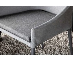 Venture Design Valgomojo kėdė, Spoga, 62x60x81 cm, Pilka