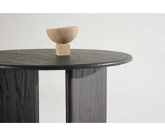 Venture Design Valgomasis stalas, Björholmen, ⌀120 cm, baltas apdaila