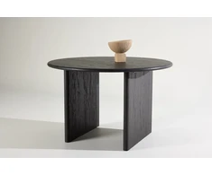 Venture Design Valgomasis stalas, Björholmen, ⌀120 cm, baltas apdaila